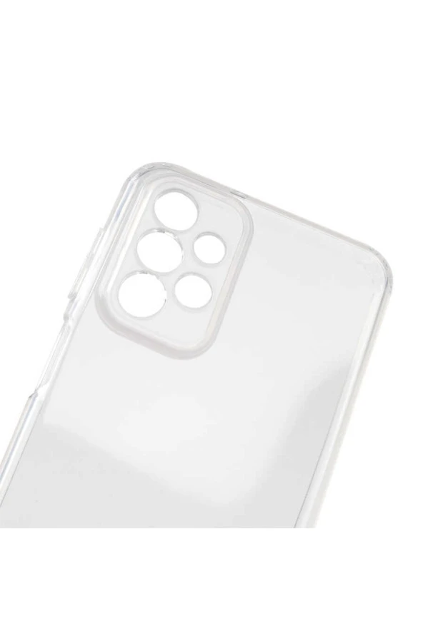 Galaxy A32 4g Kılıf Uyumlu Kılıf Clear Anti-shock Sert Arka Kapak Şeffaf - Resim 3