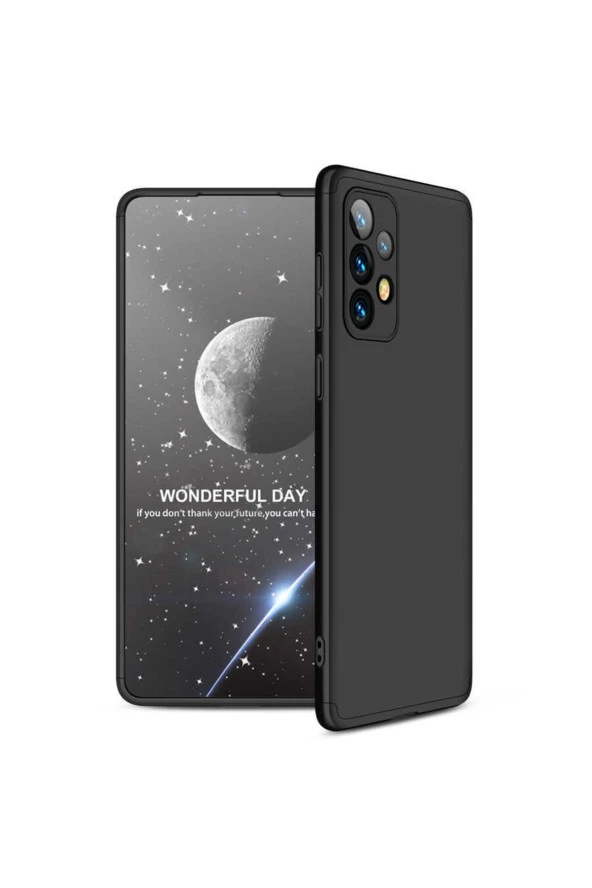 Galaxy A73 Kılıf Soft Hard Koruma Ays Siyah ürün görseli