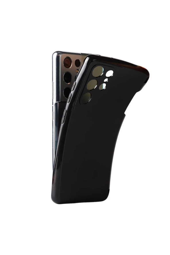 Galaxy S21 Ultra Kılıf Kalem Koymalı Emollient Silikon Kapak ürün görseli