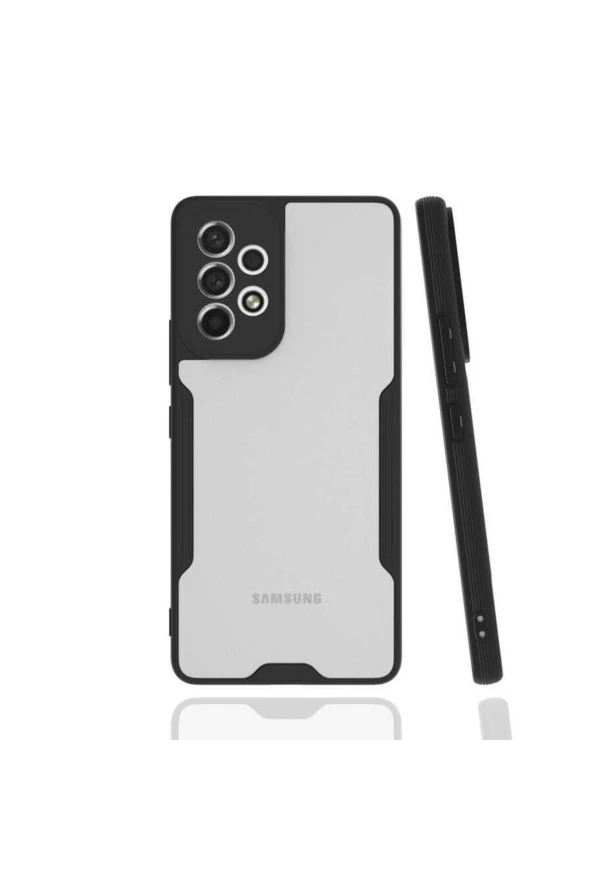 Galaxy A53 5g Renkli Kenar Perfe Tpu Silikon Siyah ürün görseli