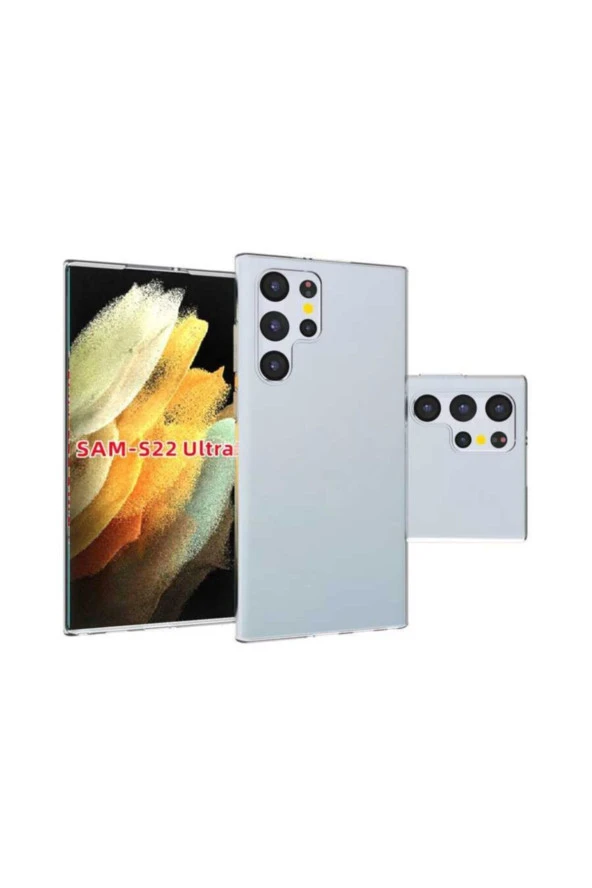 Galaxy S22 Ultra Süper Silikon Kapak - Resim 3
