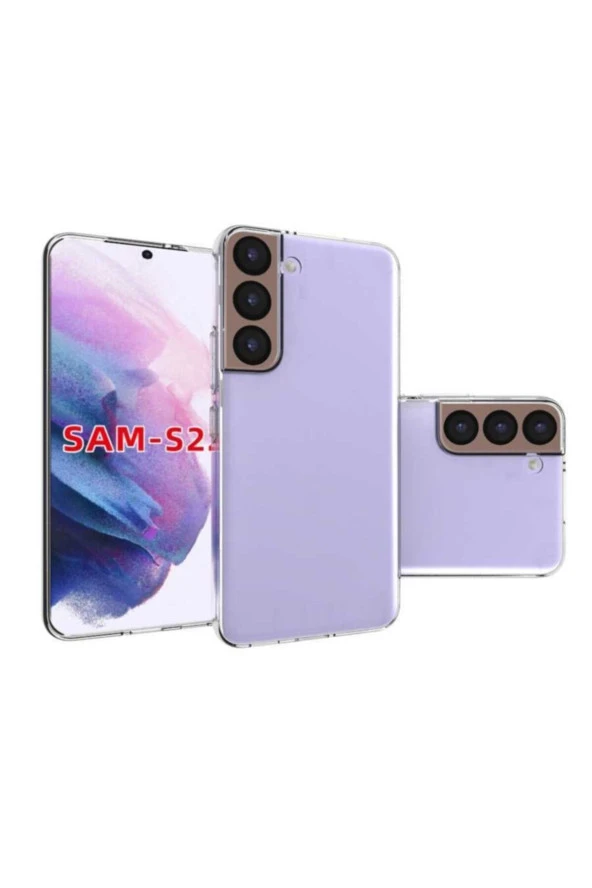 Galaxy S22 Kılıf Süper Silikon Kapak - Resim 2