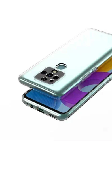 Tecno Camon 16 Kılıf Kamera Korumalı Süper Silikon - Resim 2