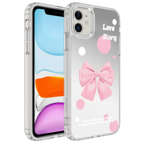 Apple iPhone 11 Kılıf Airbagli Parlak Tasarımlı Zore Mimbo Kılıf - Resim 4