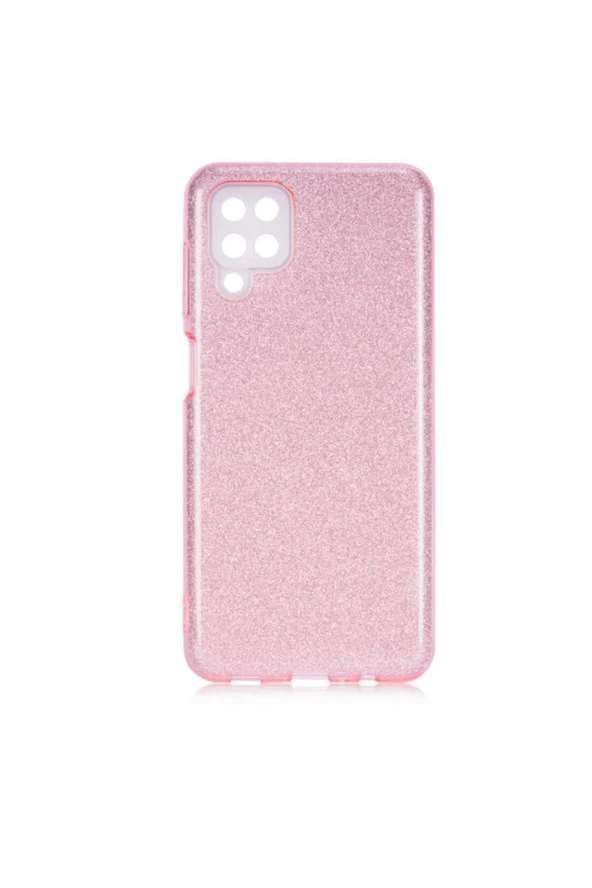 Galaxy A12 Kılıf Shining Silikon Kılıf Shining Silikon Rosegold ürün görseli