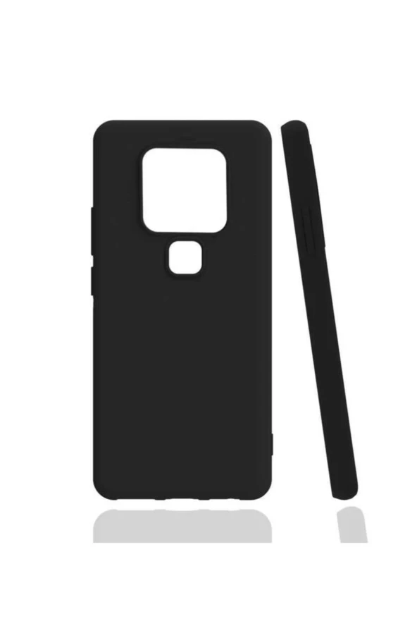 Tecno Camon 16 Kılıf Silikon Arka Kapak Siyah ürün görseli