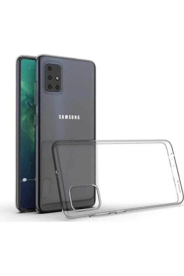 Galaxy M32 Kılıf Süper Şeffaf Kılıf