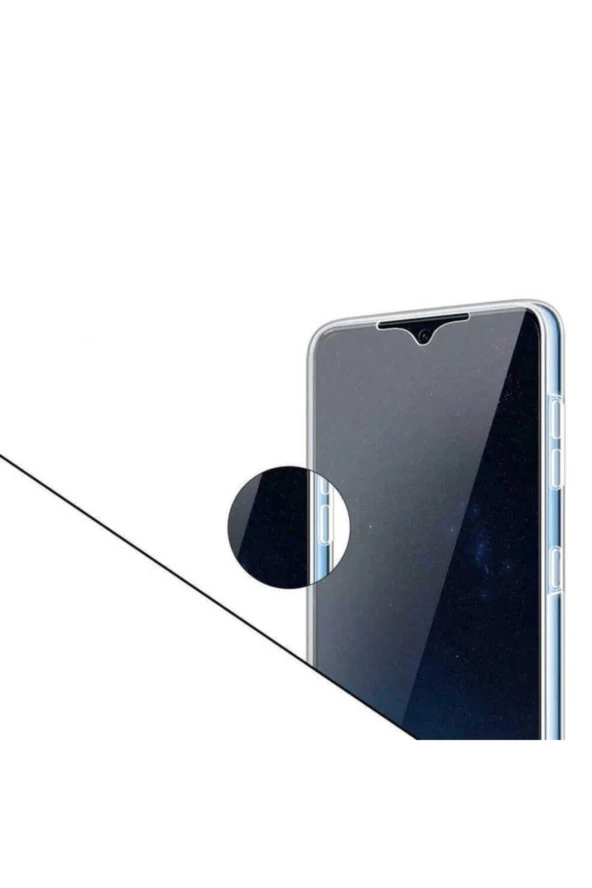 Galaxy S21 Ultra Cvzr01 360 Tam Koruma Silikon Kılıf Şeffaf - Resim 4