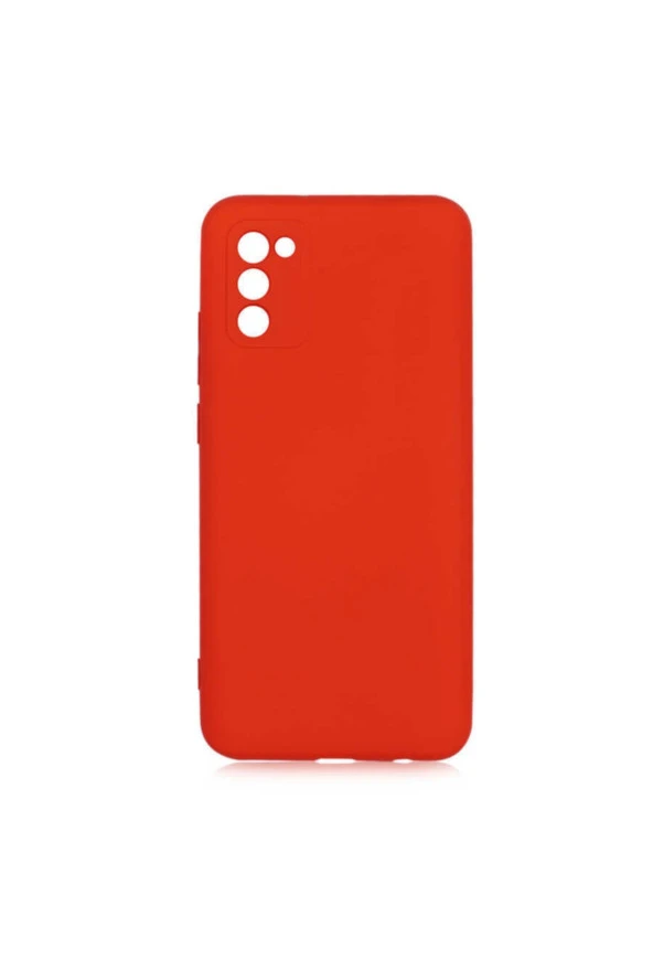 Galaxy A02 Kılıf Delux Silkytermoplastik Kılıf Koyu Pembe