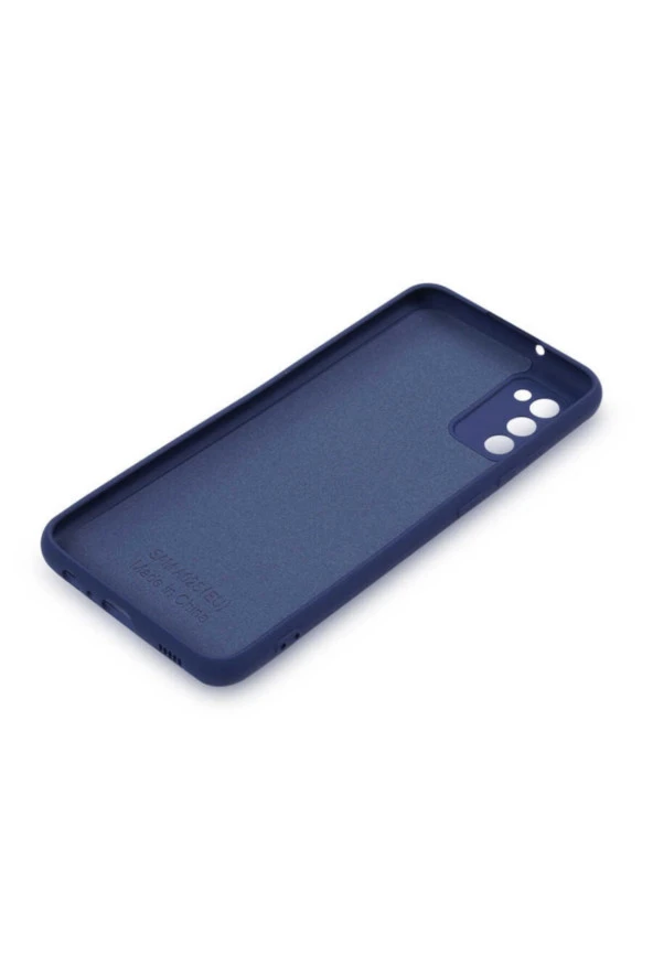 Galaxy A02s Kılıf Delux Silkytermoplastik Kılıf Koyu Mor - Resim 2