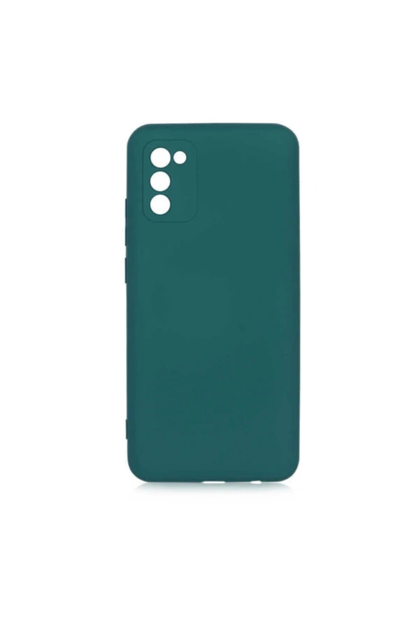 Galaxy A02 Kılıf Delux Silkytermoplastik Kılıf Koyu Yeşil ürün görseli