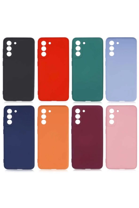 Galaxy S21 Fe Kılıf Delux Silkytermoplastik Kılıf Koyu Yeşil - Resim 3