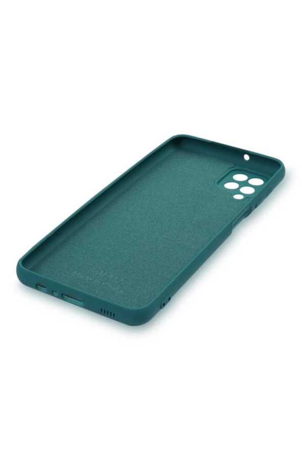 Galaxy A12 Kılıf Delux Silkytermoplastik Kılıf Siyah - Resim 2