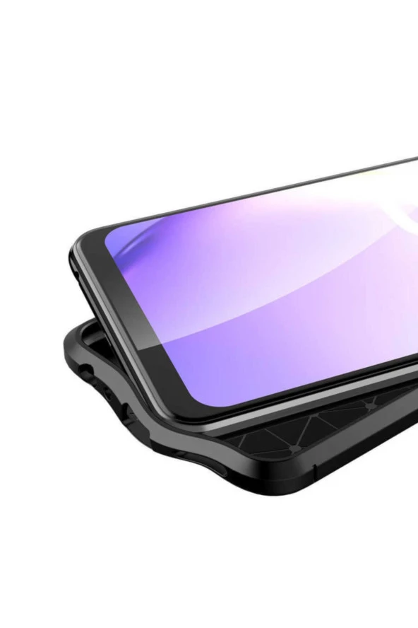 Vivo Y20 Uyumlu Kılıf Niss Silikon Deri Görünümlü Lacivert - Resim 2