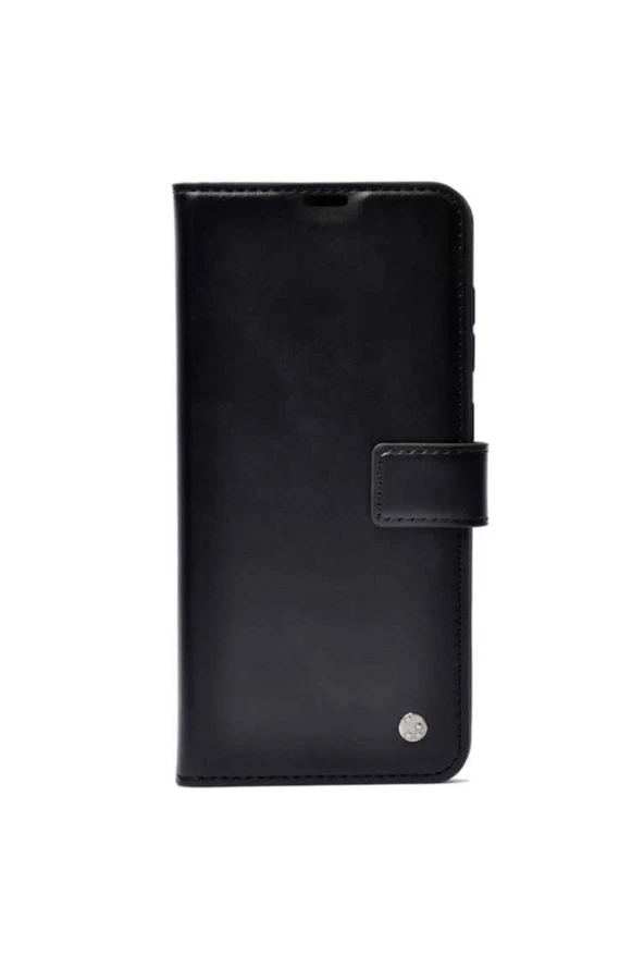 Gm21 Pro Uyumlu Standlı Para Gözlü Delux Cüzdan Siyah ürün görseli 1