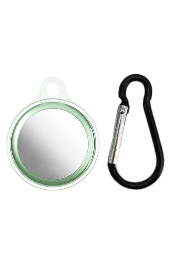 Anahtarlıklı Koruyucu Opacity Şeffaf Slikon Kılıf Yeşil - 2