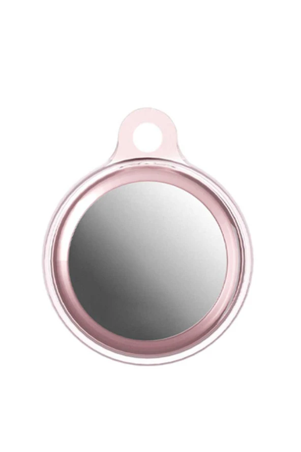 Anahtarlıklı Koruyucu Opacity Şeffaf Slikon Kılıf Açık Pembe