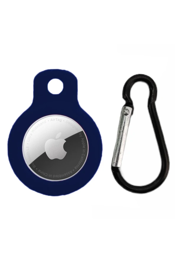 Anahtarlıklı Koruyucu Slikon Çerçeve Kılıf Hold Lacivert ürün görseli