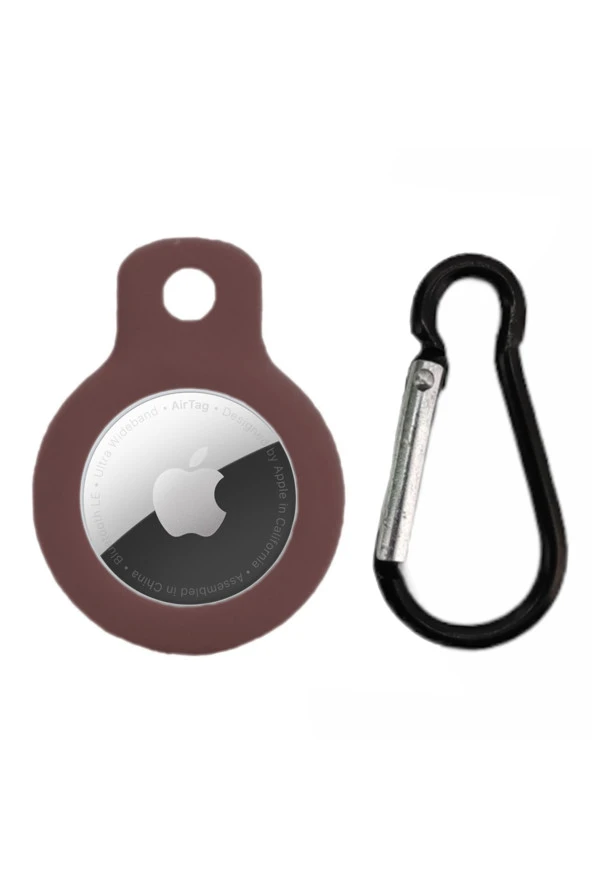 Anahtarlıklı Koruyucu Slikon Çerçeve Kılıf Hold Kahverengi ürün görseli