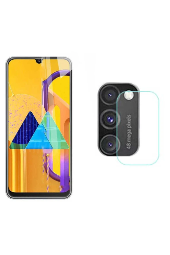 Galaxy A02s Uyumlu  Nano Lens Koruyucu Kamera Camı - Resim 2