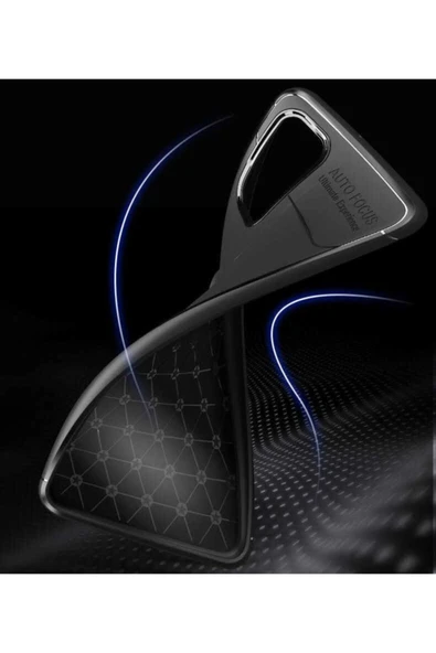 Galaxy A32 4g Novel Silikon Kılıf Siyah-mavi - Resim 5