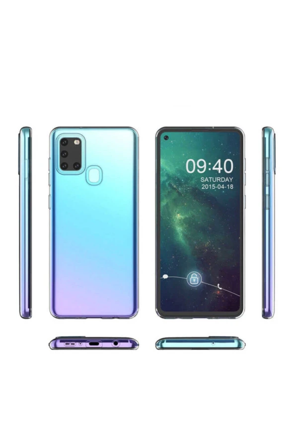 Oneplus Nord N100 Uyumlu Süper Silikon Şeffaf Kapak - Resim 3