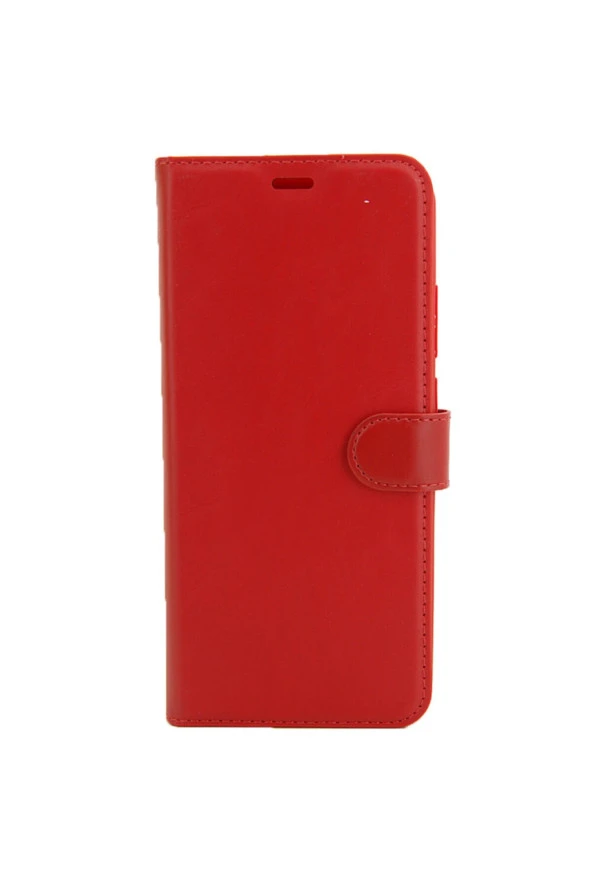 General Mobile Gm20 Uyumlu Standlı Para Gözlü Kapaklı Trendx Cüzdan Kırmızı ürün görseli 1