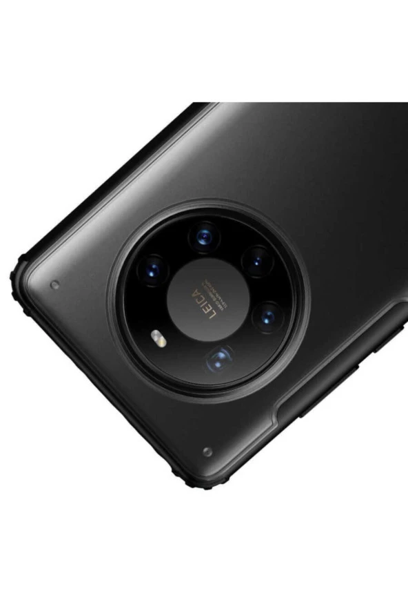 Mate 40 Pro Uyumlu Kılıf Strongclear Extreme Soft Lacivert - Resim 4