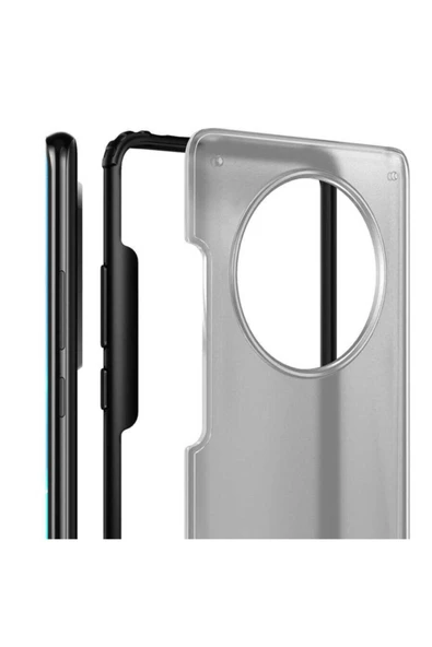 Mate 40 Pro Uyumlu Kılıf Strongclear Extreme Soft Lacivert - Resim 5