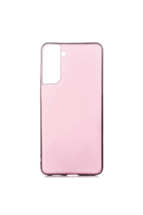 Galaxy S21 Uyumlu Premier Silikon Arka Kapak Kılıf Rosegold Kılıf ürün görseli