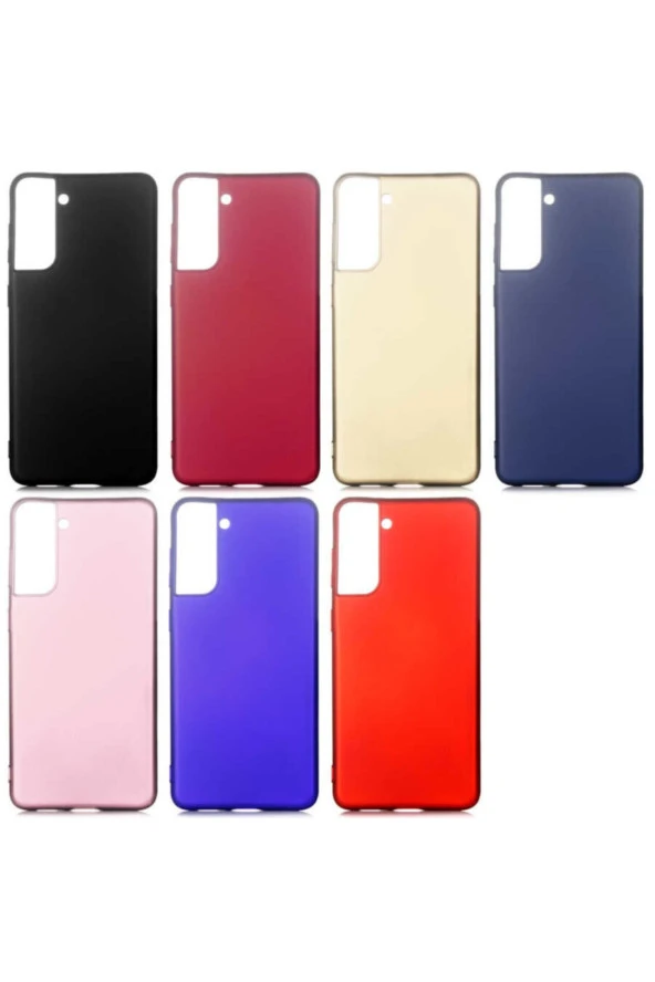 Galaxy S21 Uyumlu Premier Silikon Arka Kapak Kılıf Rosegold Kılıf - Resim 3