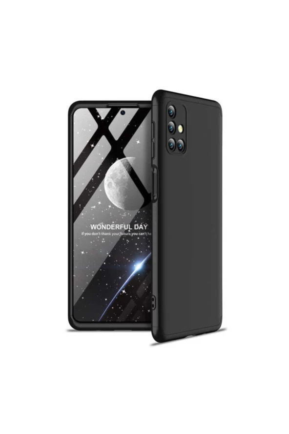 Galaxy M31s Kılıf Soft Hard Koruma Ays Siyah ürün görseli