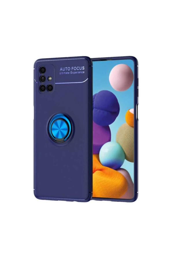 Galaxy M51 Novel Silikon Kılıf Mavi ürün görseli