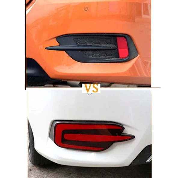 Honda Civic fc5 E Dizayn arka sis lambası Ledli A+ Ürün - 6