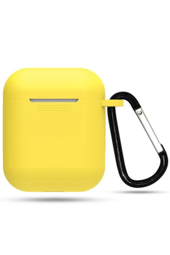 Kılıf Kancalı Silikon Koruma, Şık Ve Ergonomik Tasarım Sarı ürün görseli
