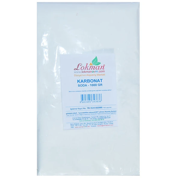 Karbonat Soda 1000 Gr Pkt - Resim 4