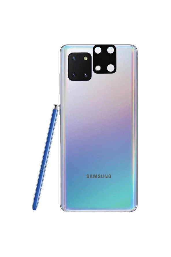 Samsung Galaxy Note 10 Lite Ile Uyumlu 3d Kamera Lens Koruma Z-panoply Tam Kaplayan Kamera Koruma