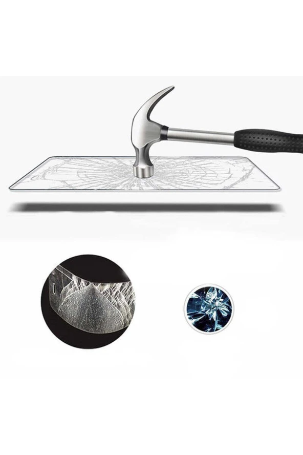 Galaxy A23 Ile Uyumlu Nano Micro Tempered Cam Ekran Koruyucu Şeffaf - Resim 4