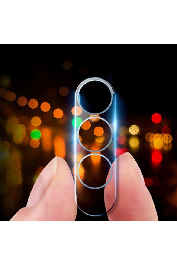 Galaxy A53 Ile Uyumlu Kamera Lens Koruma Camı - Şeffaf - Resim 5