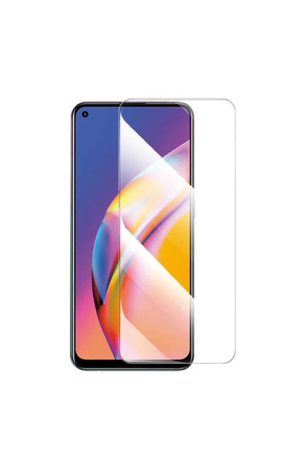 Oppo A96 4g Uyumlu Maxi Glass Temperli Cam Ekran Koruyucu