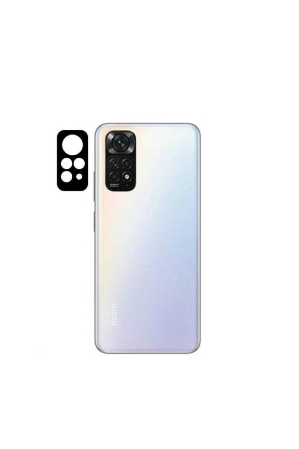 Xiaomi Redmi Note 11s Ile Uyumlu 3d Toz Ve Kirden Koruyan Curve Kamera Camı Siyah ürün görseli