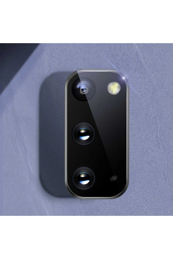 Galaxy M52 Ile Uyumlu Kamera Lens Koruyucu Temperli Cam Şeffaf - Resim 3