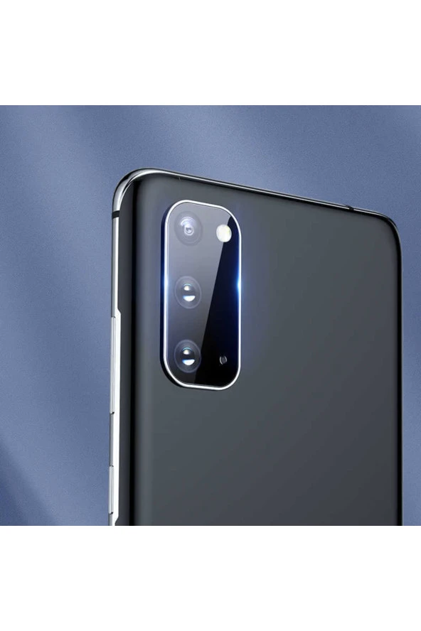 Galaxy M52 Ile Uyumlu Kamera Lens Koruyucu Temperli Cam Şeffaf - Resim 7