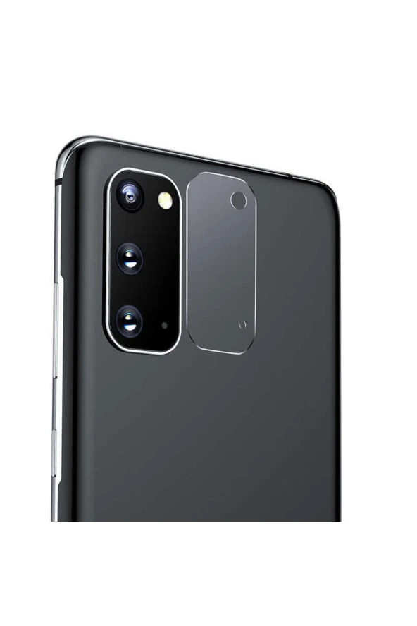 Galaxy M52 Ile Uyumlu Kamera Lens Koruyucu Temperli Cam Şeffaf ürün görseli