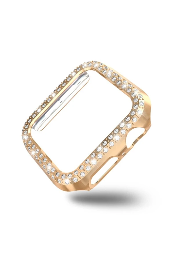Apple Watch 3 38mm Uyumlu Sert Çerçeve Diamond Kapak ürün görseli