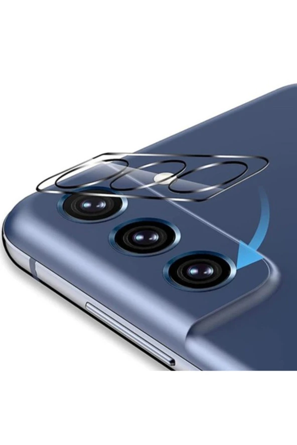 Galaxy S21 Fe Uyumlu Kamera Lens Koruyucu Temperli Cam - Resim 2