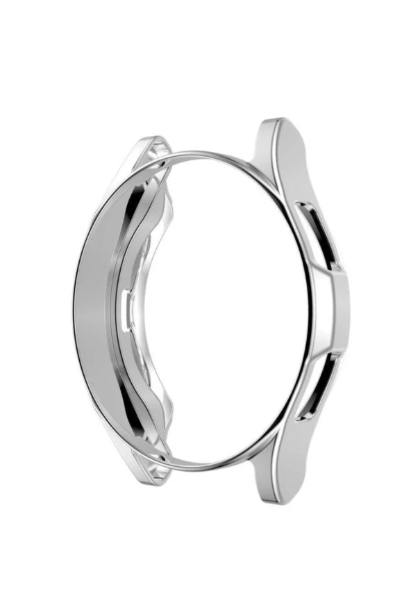 Galaxy Watch 4 Classic 46mm Için Watch Gard 02 Koruyucu Silikon Gümüş