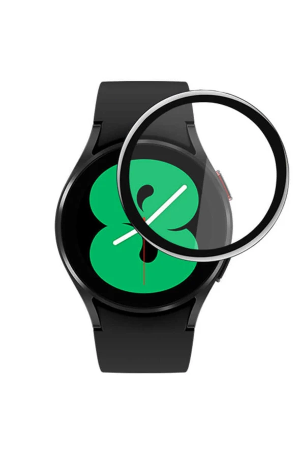 Galaxy Watch 4 44mm Için Tam Kapatan Ppma Pet Saat Ekran Koruyucu - Resim 4