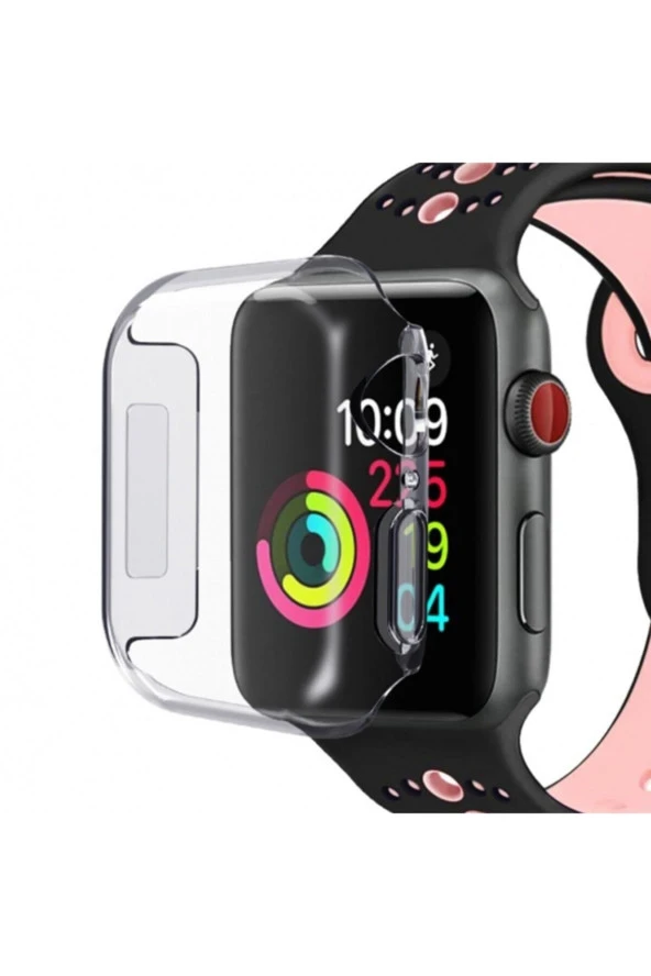 Watch 7 Uyumlu 45mm Için Şeffaf Tpu Çerçeveli Tam Kapatan Ekran Koruyucu Çerçeve Kılıf ürün görseli