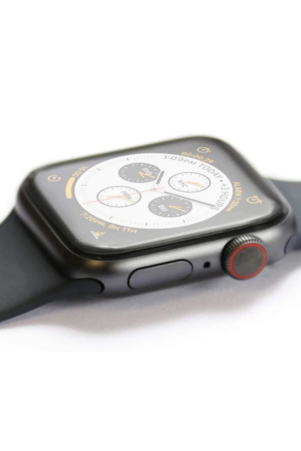 Apple Watch Saat Için Ekran Koruyucu 5d Kavisli Esnek Nano Mat Görünüm Kırılmaz 44mm